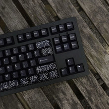 GMK keycaps Canyon Black keycaps 142 Key PBT keycaps Dye Sublimation Cherry profile For Mechanical Keyboard Key Cap