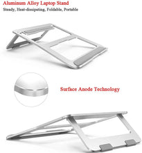 Laptop Tablet Stand Universal Adjustable Aluminium Alloy Foldable Stand Desktop Holder For Macbook 10''-15.6'' Laptop Notbebook