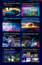 TITAN AMRY 23.6 inch 180Hz 1ms 1500R curved screen gaming esports full HD 1080P compatible 144Hz computer monitor 24A3G