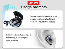 Lenovo GM2 Pro écouteurs de jeu Bluetooth 5.3 Sport casque double Mode HD appel réduction du bruit écouteurs avec micro musique écouteurs