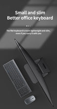 Gray Bluetooth 5.0 & 2.4G Wireless Keyboard Mouse Combo Rechargeable Full Size Wireless Keyboard for Notebook Laptop