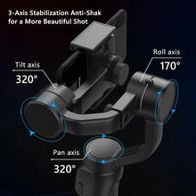 F8 Handheld 3-Axis Gimbal Phone Holder Anti Shake Video Record Stabilizer for Smartphone Xiaomi iPhone 13 14 Pro Max