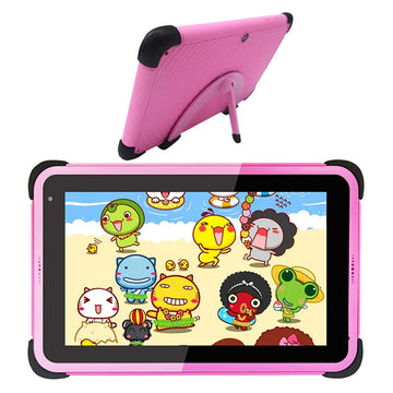 Used Tablets 7'' Android 11 Children Tablet  2GB 32GB 4-Core Tablet for Kids 1024x600 IPS Dual Wifi 5G 3000mAh with Tab Holder