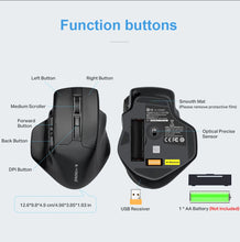 E-YOOSO X-31 USB 2.4G Wireless Gaming Large Mouse for Big Hands PAW3212 4800 DPI 5 buttons for gamer Mice computer laptop PC