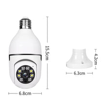 E27 Wifi Bulb Surveillance 360 Camera Night Vision Automatic Human Tracking Home Panoramic Wireless Security Protection Monitor