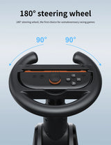 HONCAM support de roue de course universel pour Switch & Switch2 Joycon contrôleur de roue de jeu avec base à ventouse sécurisée pour accès NS2