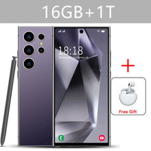 S24 Ultra Android Smartphone 7.3'' HD 5G Snapdragon 8 Gen 3 16GB+1TB Cellphones Mobile Phones Face Unlocked Cell Phone Tablet