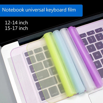 Notebook Soft Silicone Waterproof Dustproof 15-17 inch Keyboard Film Laptop Cover Keyboard Cover Protector Keyboard Skin