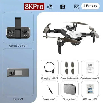 MIJIA S2S Mini Drone 4k 8K HD Camera Obstacle Avoidance Aerial Photography Brushless Motor Foldable Rc Quadcopter Kid Toys