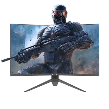 KTC H32S17 32 inch 1500R Curved Gaming Monitor 2560x1440 QHD 165Hz 16:9 ELED HDR10 Low-blue Compatible with FreeSync and G-SYNC