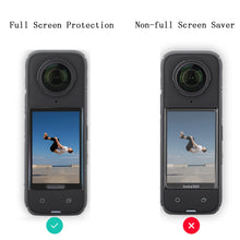 For Insta360 X4 Soft Silicone Lens Protective Cover Panorama Camera Lens Cap Screen Protector Insta 360 X4 Camera Accessories