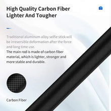 1.2m 3m Carbon Fiber Invisible Selfie Stick Bullet Time Rotating Handle Tripod for GoPro Insta360 X4 X3 X2 Ace Pro Accessories