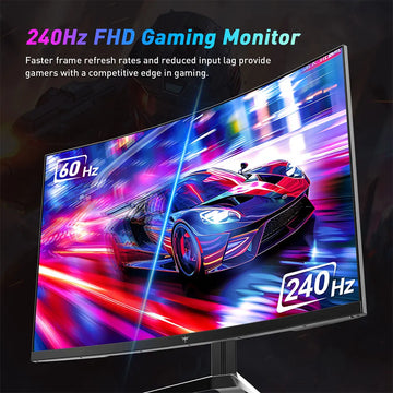 KTC H32S17F 32 inch Curved Gaming Monitor 1920*1080 HVA Panel 240Hz Refresh Rate 125% sRGB, 3500:1 Contrast Ratio, Adaptive Sync