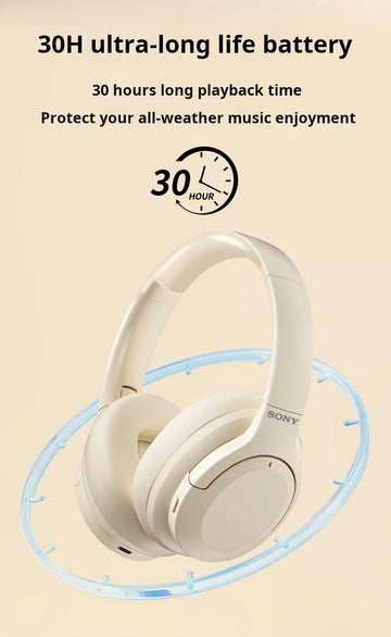 SONY D2-ANC Wireless Headphones Bluetooth 5.3 Earphones Foldable Gaming Headset Sport Headphone with Mic Music Earbuds Original