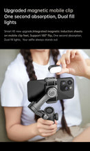 AOCHUAN Smart XE 3-Axis Handheld Gimbal Stabilizer for Smartphone with Fill Light for iPhone Android Face Tracking Tiktok Vlog