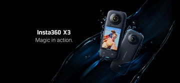 Insta360 X3 Waterproof 360 Action Camera FlowState Stabilization 72MP Photo 4K Single-Lens For vlog