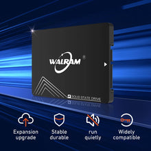 WALRAM Sata3 SSD 1TB 2.5 Inch "Internal Hard Drive Disk 128GB 256GB 512GB HDD Solid State Hard Disk for Laptop Desktop