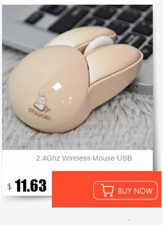 CHUYI New Wireless Mouse Cute Hamster Design Mause 2.4G 1200 DPI Portable Computer Mice Gaming Gifts For Computer Laptop PC