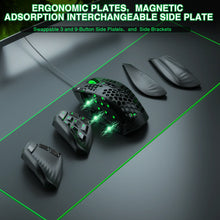 SOLAKAKA SM809 Wired Gaming Mouse 16 Side Buttons 22800 DPI Programmable Macro MMO Mouse Gamer PAW3311 Honeycomb Ergonomic RGB