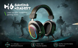 Fifine RGB Gaming Headset — 7.1 Surround Sound, Mic, PC/PS4/PS5