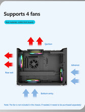 Power Train P60 M-ATX Portable Computer Case ITX Motherboard ATX/SFX Power Supply Support U3 Type-C Desktop MINI Small Chassis