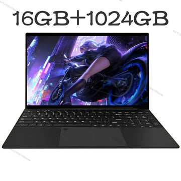 New 15.6" Inch Laptop, Windows 11 Pro N5095 1920x1080 32GB+2048 GB Fingerprint Unlock,Backlit Keyboard,Portable Office Notebook