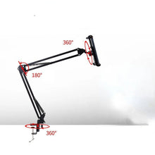 Metal Desktop Stand Long Arm Tablet Stand Bed Desktop Lazy Bracket Support  Smartphone Holder Microphone Boom