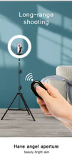 10" 26cm LED Selfie Ring Light Photography Video Light RingLight Phone Stand Tripod Fill Light Dimmable Lamp Trepied Streaming