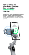 Handheld Gimbal Stabilizer 3-Axis Smart X Pro Professional for Smartphone Wireless Charging OLED Display LED Light Focus Wheel