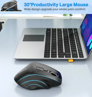 E-YOOSO X-31 USB 2.4G Wireless Gaming Large Mouse for Big Hands PAW3212 4800 DPI 5 buttons for gamer Mice computer laptop PC