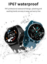 LIGE 2023 New Men Smart Watch Real-time Activity Tracker Heart Rate Monitor Sports Women Smart Watch Men Clock For Android IOS