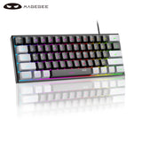 MageGee Mini 60% Compact Gaming Keyboard — RGB, 61 Keys