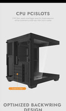 Darkflash C275P PC Case Sea View Room Gaming Computer Desktop M-ATX Motherboard  Double-Sided Tempered Glass PC Gamer Cabinet