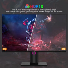 KTC H27T22 27-inch Gaming Monitor 2560x1440 QHD 16:9 ELED 165Hz Fast IPS Panel Screen 1ms GTG Response Time 99% sRGB HDR10