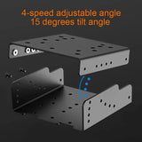 Support de bureau pour volant de jeu PXN Z9, 4 angles réglables, 15 degrés, fixe, résistant à l'usure, personnalisé pour V12lite FANATEC