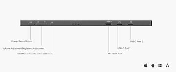 ARZOPA 16.1 inches Portable Monitor,144hz,100%sRGB,1080P FHD,IPS Screen,Z1FC