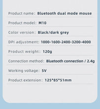 Multi-Device Wireless Mouse Bluetooth 5.0 & 3.0 Mouse 2.4G Wireless Portable Optical Mouse Ergonomic Right Hand Computer Mice