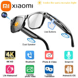 Xiaomi 4K HD AI lunettes intelligentes 800w Pixel caméra multifonctionnelle Bluetooth appel Assistant vocal lecteur de musique traduction intelligente ﻿