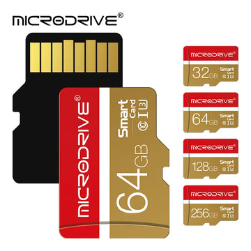 Class 10 Mini SD TF Card 4GB 8GB 16GB 32GB 64GB Flash Memory Cards 128GB 256GB TF Card for Smartphone laptop