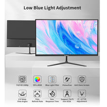 GreBear IPS Computer Monitor 24 Inch, FHD 1080p PC Monitor ,5ms(GTG) 99% sRGB,Ultra Slim, LED Low Blue Light An