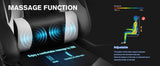 GTPLAYER Gaming Chair — Massage, Footrest, Lumbar Support