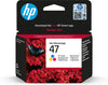 HP 47 Tri-color Original Cartridge