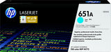 HP 651A Cyan Original LaserJet Toner Cartridge