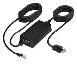 HP Poly PoE++ 65W 2.5G Adapter with 3.66m CAT6A Cable and Power Cord Black