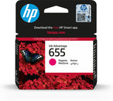 HP 655 Magenta Original Ink Advantage Cartridge