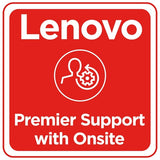 Lenovo Premier Support, Extended service agreement, parts and labour, 3 years, on-site, response time: NBD, for ThinkBook 13; 14; 14 G4 ABA; 15; ThinkPad 11e Yoga Gen 6; E48X; E49X; E58X; E59X