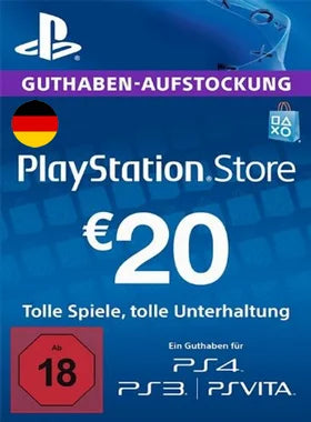 Carte PSN 20€ (Allemagne)