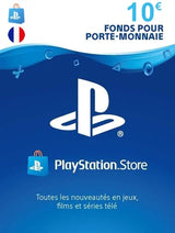 Carte PSN 10€ (France)