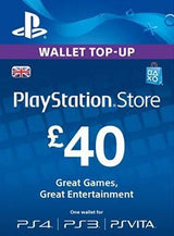 £40 PlayStation Network Pre Paid Card (UK)